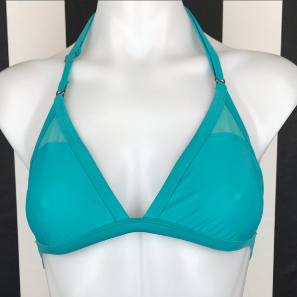 Oakley blue‎ triangle bikini 👙 top